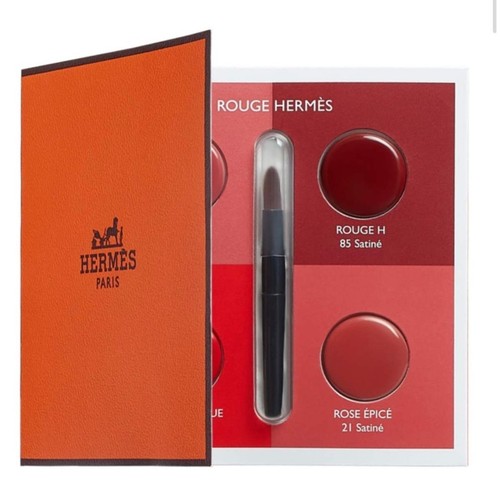 Hermes rouge matte satin - &,